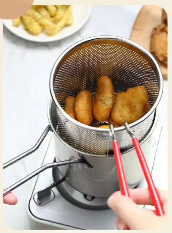 Miniatura 4 de Olla para freir con canasta escurridora